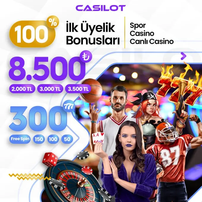 Casilot Telegram: 💝 İlk Üyelik Bonusları😃Freespinler Casilot'tan! 💵 Yatırımlarınıza özel %100…