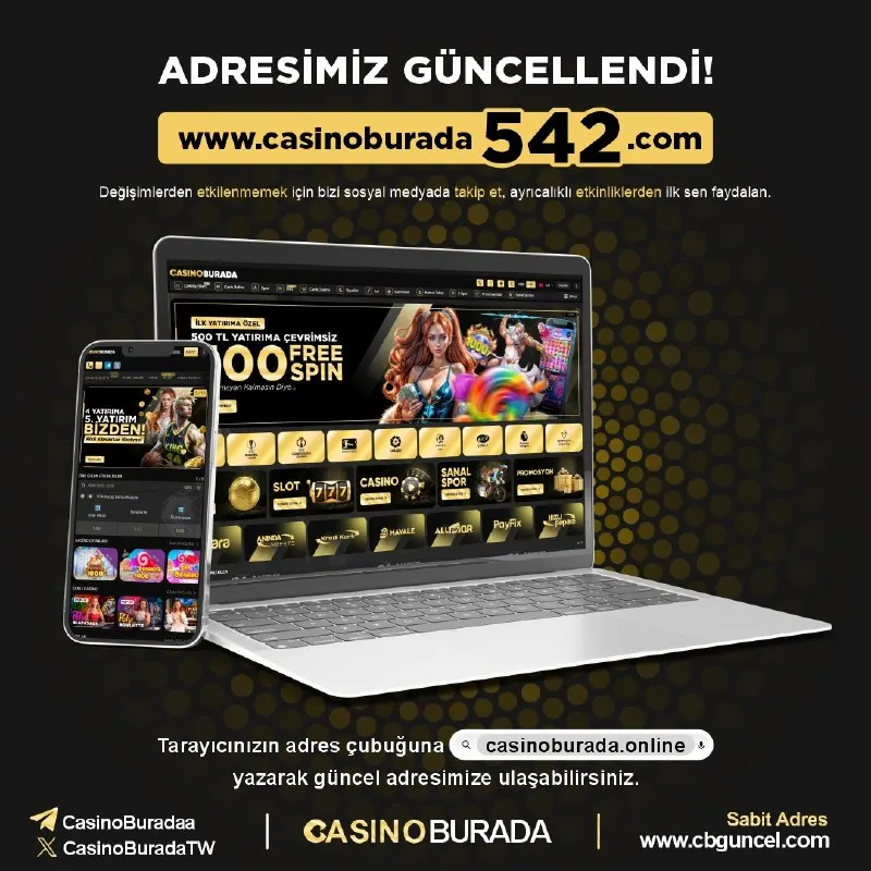 Casino Burada Telegram: 🚨 DOMAİN ADRESİMİZ GÜNCELLENMİŞTİR. ✅ Güncel giriş adresimiz…