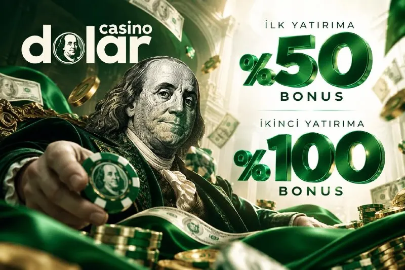 Casino Dolar Telegram: 𝐂𝐀𝐒𝐈𝐍𝐎𝐃𝐎𝐋𝐀𝐑’𝐃𝐀 𝐁𝐎𝐍𝐔𝐒 𝐙𝐀𝐌𝐀𝐍𝐈 💚 İlk yatırımına %50 💚 İkinci yatırımına %100 BONUS…