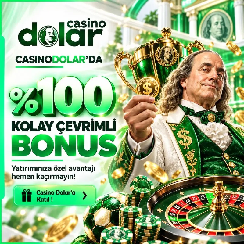 Casino Dolar Telegram: 💚 𝗖𝗔𝗦𝗜𝗡𝗢 𝗗𝗢𝗟𝗔𝗥 | 𝗩𝗜𝗣 𝗔𝗬𝗥𝗜𝗖𝗔𝗟𝗜𝗞 💚 ━━━━━━━━━━━━━━━ 💎%𝟭𝟬𝟬 𝗞𝗢𝗟𝗔𝗬 𝗖̧𝗘𝗩𝗥𝗜̇𝗠𝗟𝗜̇ 𝗕𝗢𝗡𝗨𝗦💎…