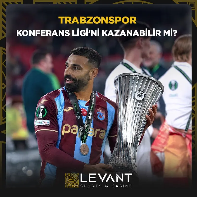 Casino Levant Telegram: 💙 TRABZONSPOR, KONFERANS LİGİ'Nİ KAZANABİLİR Mİ? 🇪🇺 Evet — 6️⃣7️⃣.0️⃣0️⃣ Uzun…