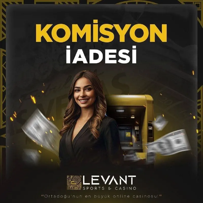 Casino Levant Telegram: 💳 HER GECE 03.00'TE İADE EDİYORUZ! CasinoLevant'ta yaptığın her bahisten…