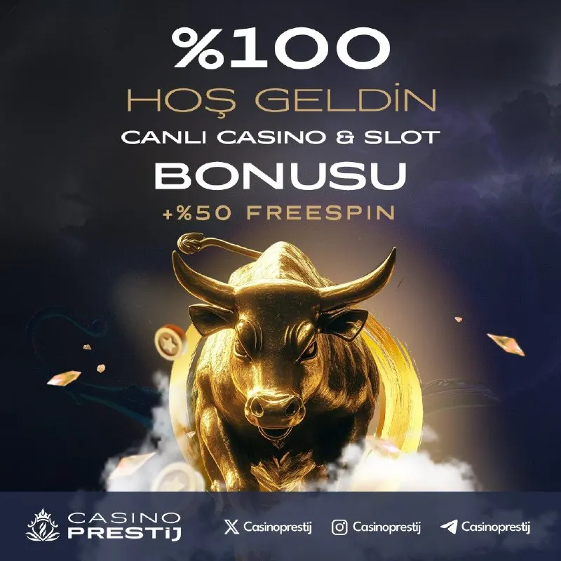 Casino Prestij Telegram: 🎰🔥 CasinoPrestij’de Yeni Üyelere Özel Dev Bonus! 🔥🎰 💎 %100 Hoşgeldin Bonusu ile…