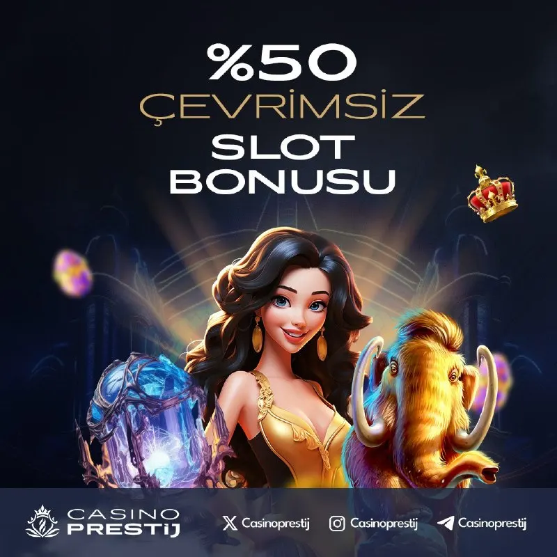 Casino Prestij Telegram: 🎰🔥 CasinoPrestij’den %50 Çevrimsiz Slot Bonusu! 🔥🎰 💰 Kazancına anında güç kat!…
