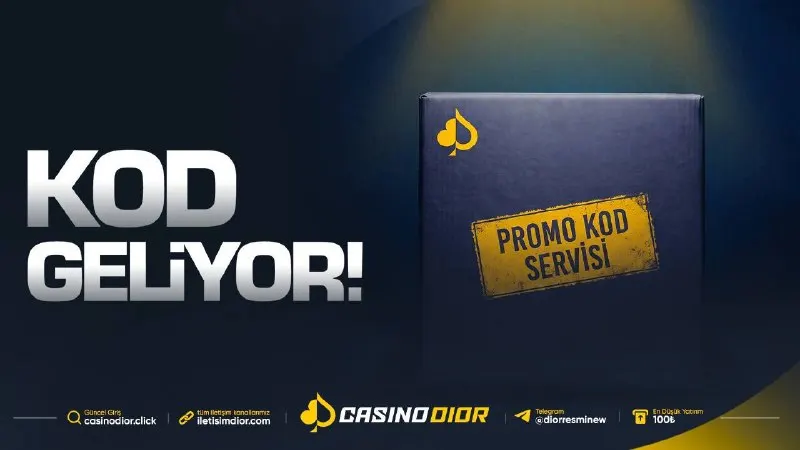 Casinodior Telegram: 💣 Casinodior | Promosyon Kodu ➡️ 100 FREESPIN ➡️ Yatırım Şartı: Yok ➡️ Çekim…