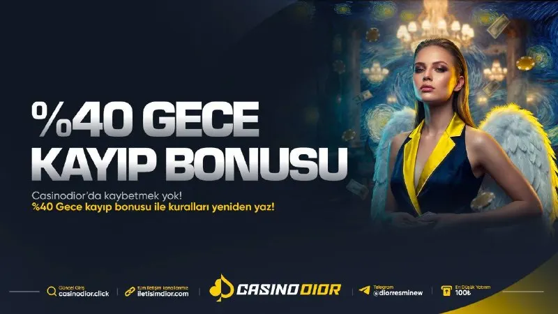 Casinodior Telegram: 💣 Casinodior | Promosyon Kodu KOD: HERGUNDIOR 🟡100 freespin tur sayısı! 🟡2.000₺…