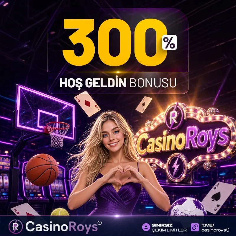 CasinoRoys Telegram: 👑 #CasinoRoys Avantajlarından Sizde Yararlanın, Her Zaman Kazanın ! ✅%300…