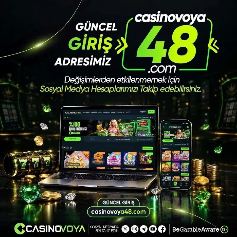 CasinoVoya Telegram: 🔥 GÜNCEL GİRİŞ ADRESİMİZ YAYINDA! Aramıza giren engelleri kaldırdık! Casinovoya…