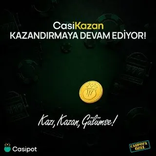 Casipot Telegram: Her gün saat 00.00'da CasiKazan hakkının yenilendiğini biliyor muydun? Sen de…