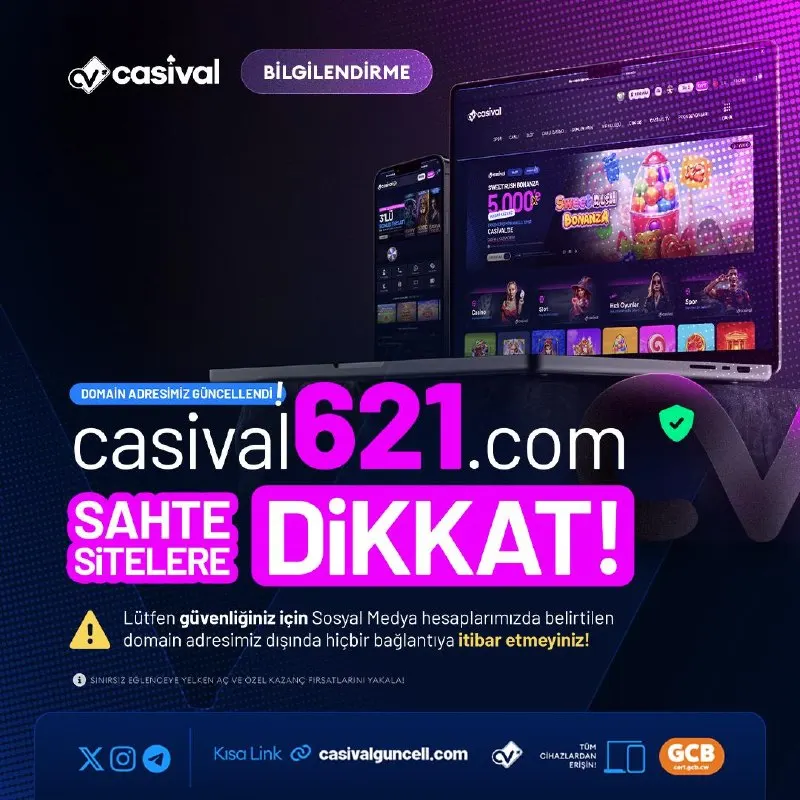 Casival Telegram: 🫴 Güncel adresimiz casival621.com olmuştur.