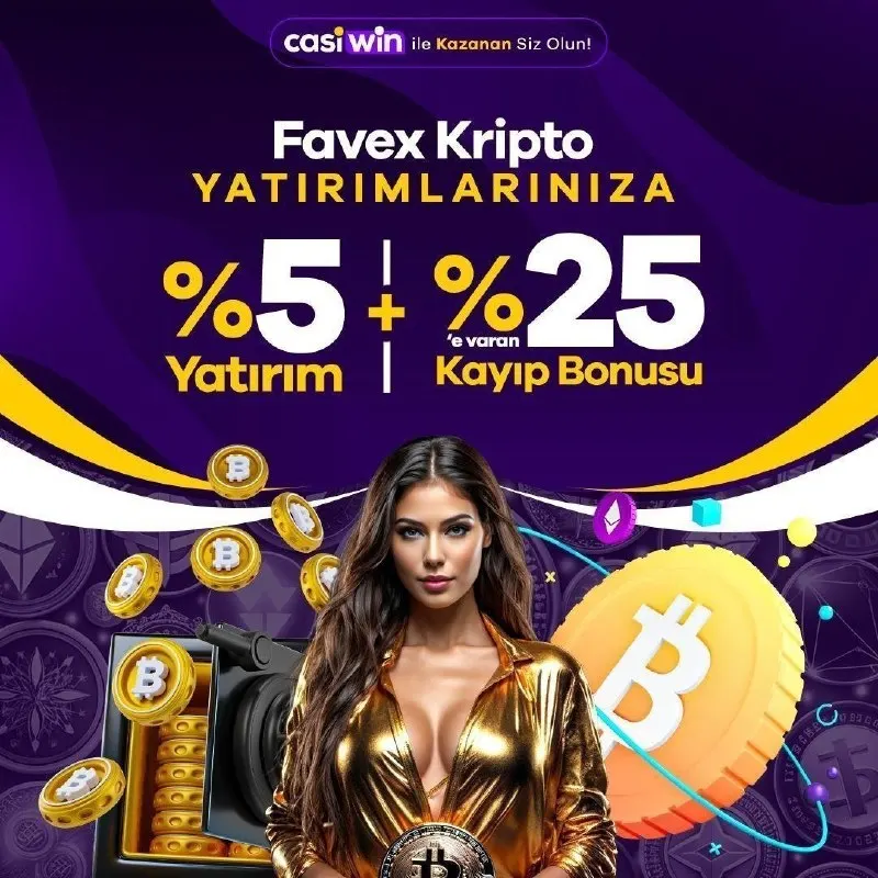 Casiwin Telegram: 🎉 CASİWİN'DEN Muhteşem Bonus ! Kripto İle Yatırıma Özel Yatırım ve Kayıp…