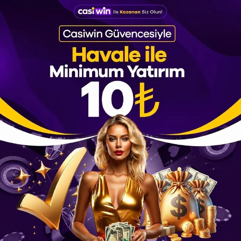 Casiwin Telegram: 💰 Havale'de Sınırlar Kalktı 💰 🔥Casiwin Güvencesi ile Minimum Yatırım Tutarı…