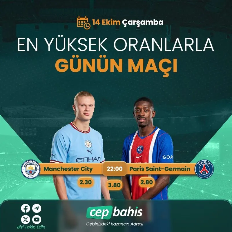 Cepbahis Telegram: ⚽️ Günün Dev Maçı! 🔥 🇪🇺 İngiltere ile Fransa'nın devleri karşı karşıya, heyecan…