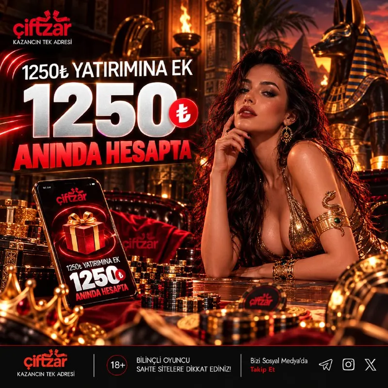 Çiftzar Telegram: 🌙 ÇİFTZAR’DA İLK YATIRIMA ÖZEL FIRSAT 🛍İLK YATIRIMA ÖZEL 🟠1250 TL YATIR, 1250…