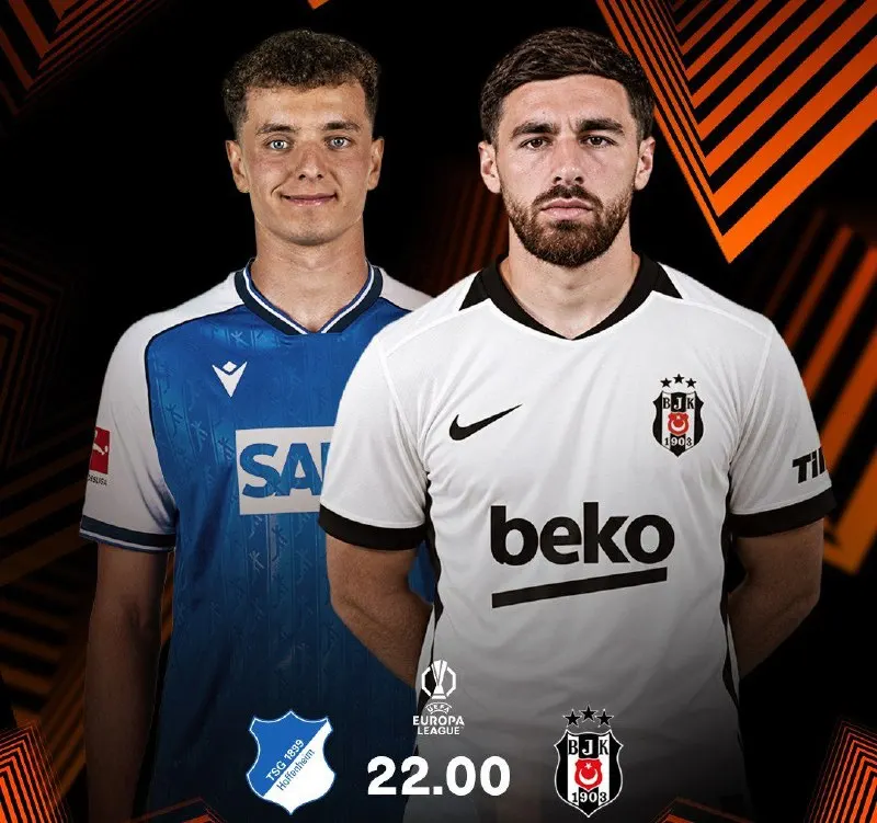 Cirobahis Telegram: 🏆 Beşiktaş, UEFA Avrupa Ligi'nde TSG Hoffenheim'a konuk olacak. ⏰22:00 🇹🇷…