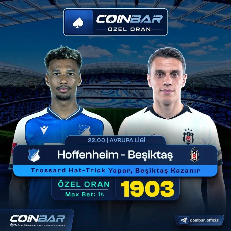 Coinbar Telegram: 😊😊😊😊😊😊 ⬆️ Süper Oran: 1903 / Max Bet: 1₺ 📲 Sms Güvenliği aktif üyelerimiz…