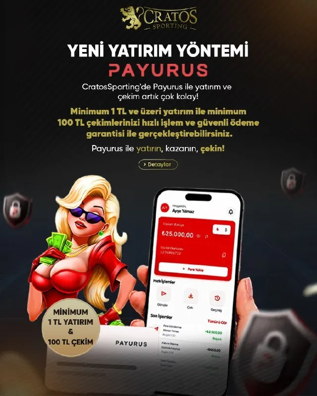 Cratos Sporting Telegram: ⚡ YENİ ÖDEME YÖNTEMİ AKTİF! ⚡ Cratos Sporting’de Payurus dönemi başladı! 🚀 💳…