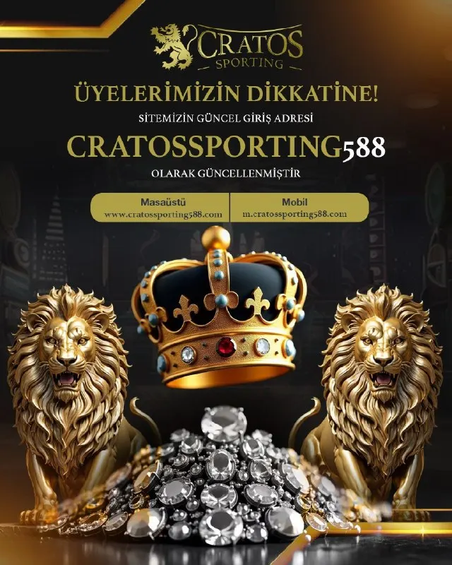 Cratos Sporting Telegram: 🔥ONLINE CASINO & SPOR BAHİSLERİNİN TEK ADRESİ🔥 💥 CRATOSSPORTİNG 💥 Adresimiz…