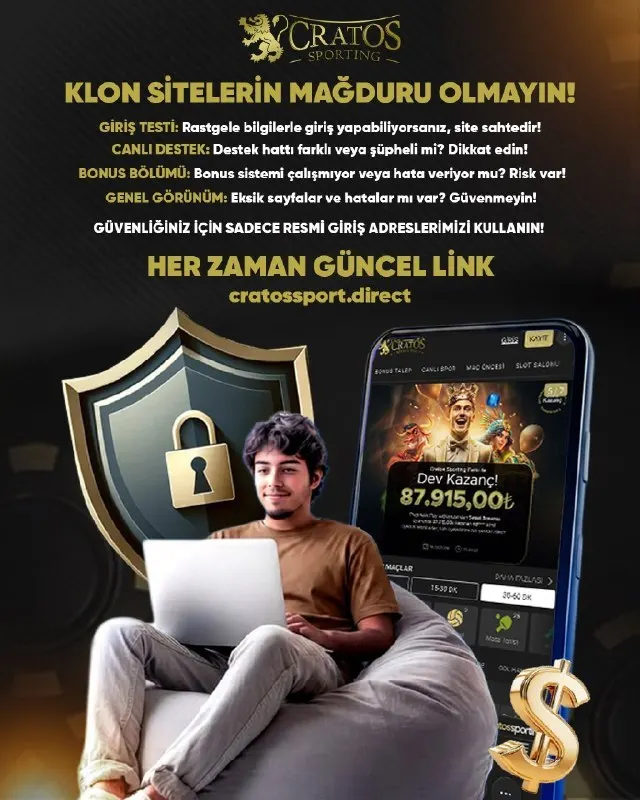 Cratos Sporting Telegram: KLON SİTELERİN MAĞDURU OLMAYIN! 1️⃣ GİRİŞ TESTİ: Rastgele bilgilerle giriş…