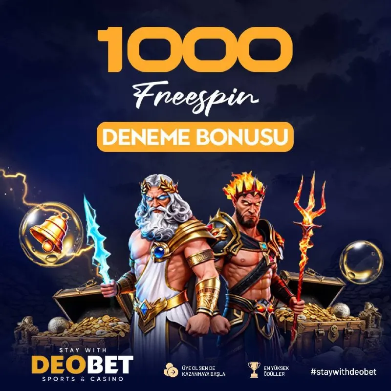 Deobet Telegram: 🎁 DEOBET’TE YENİ ÜYELERE ÖZEL 1.000 FREESPİN HEDİYE! 🎁 🔗 Kayıt ol, 1000…