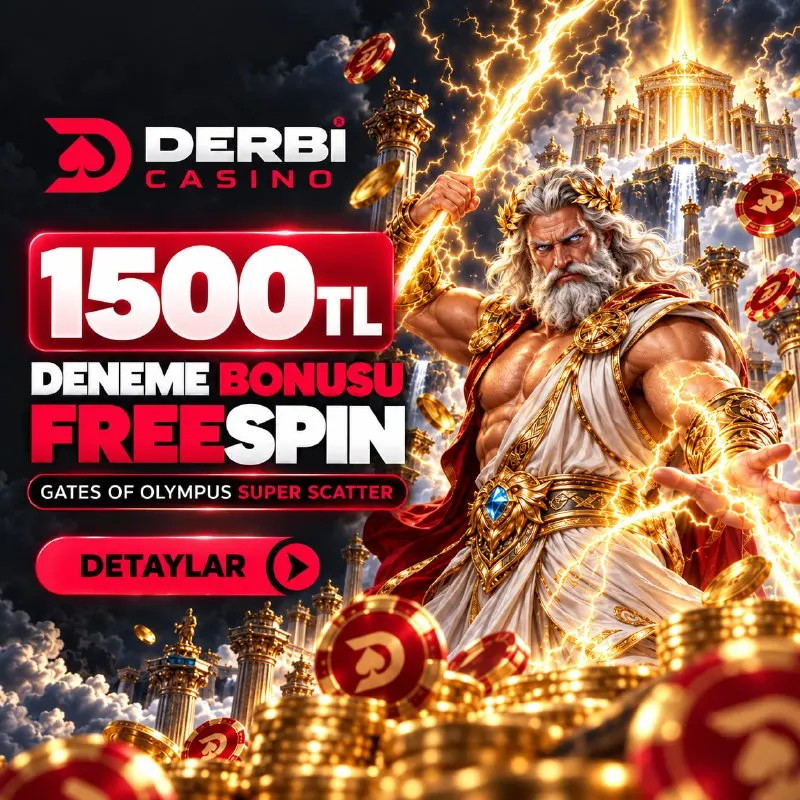 Derbi Casino Telegram: 1️⃣5️⃣0️⃣0️⃣TL DENEME BONUSU! 💛 Kampanyadan yararlanabilmek için 1️⃣5️⃣0️⃣0️⃣TL…