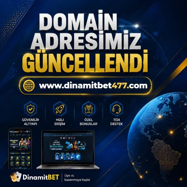 Dinamitbet Telegram: ✅ Yeni giriş adresimiz: www.dinamitbet477.com Engelsiz erişim için güncel…
