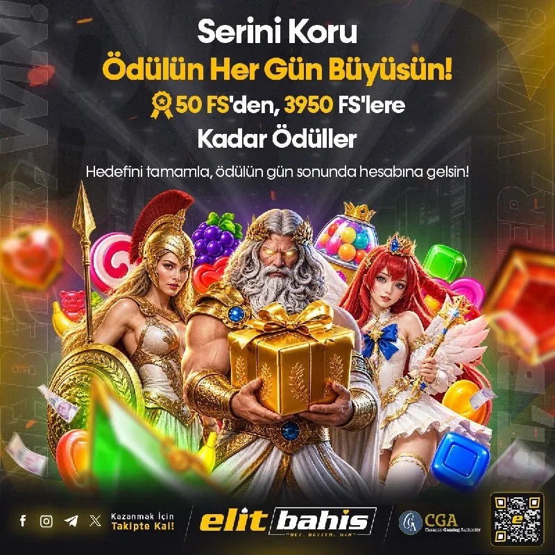 Elitbahis Telegram: 🎁 SERİNİ KORU, ÖDÜLÜNÜ BÜYÜT! 🎁 Her gününü daha avantajlı hale getirecek…
