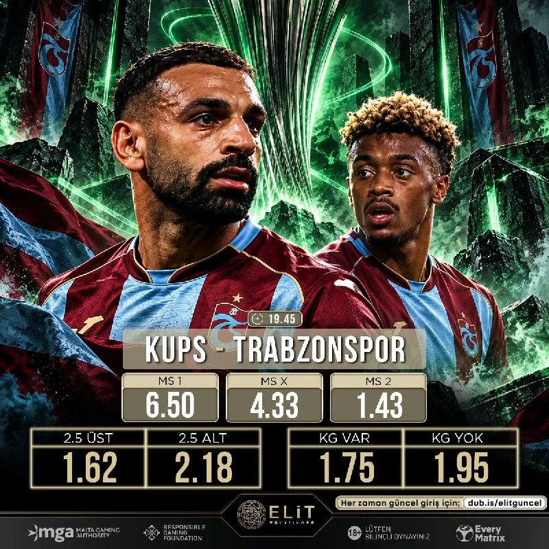 ElitCasino Telegram: 🇫🇮 KuPS - Trabzonspor 🇹🇷 🏆 Konferans Ligi’nde bordo-mavililerin Avrupa…