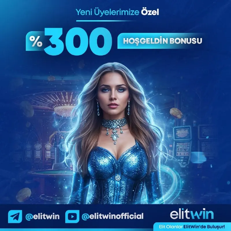 Elitwin Telegram: 💎 Yeni Üyelere Özel %300 Hoşgeldin Bonusu | ElitWin Özel 🎉 %300 Hoş Geldin…