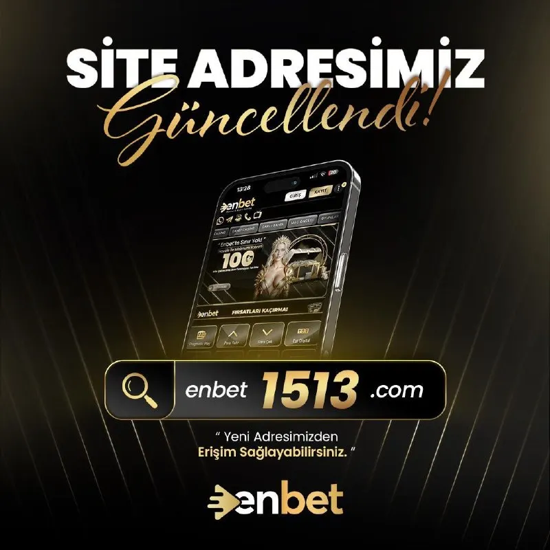Enbet Telegram: ⭐️⭐️⭐️ ❤️ Güncel Giriş Adresimiz enbet1513.com'dur! 🎮 Mobil uygulamamızı…