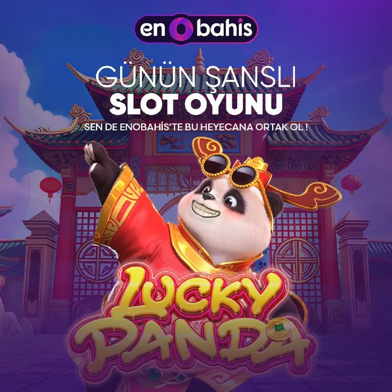 Enobahis Telegram: 🎁 Günün Oyunu 🍀 LUCKY PANDA 🍀ve EnoBahis 🎰 farkı ile güzel kazançlar elde etmek…