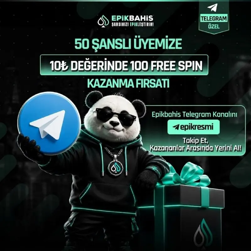Epikbahis Telegram: 😍😍😍😍😍😍 TELEGRAM ÇEKİLİŞİ DEVAM EDİYOR! 🔥 5️⃣0️⃣ ŞANSLI ÜYEMİZE 10₺ DEĞERİNDE…