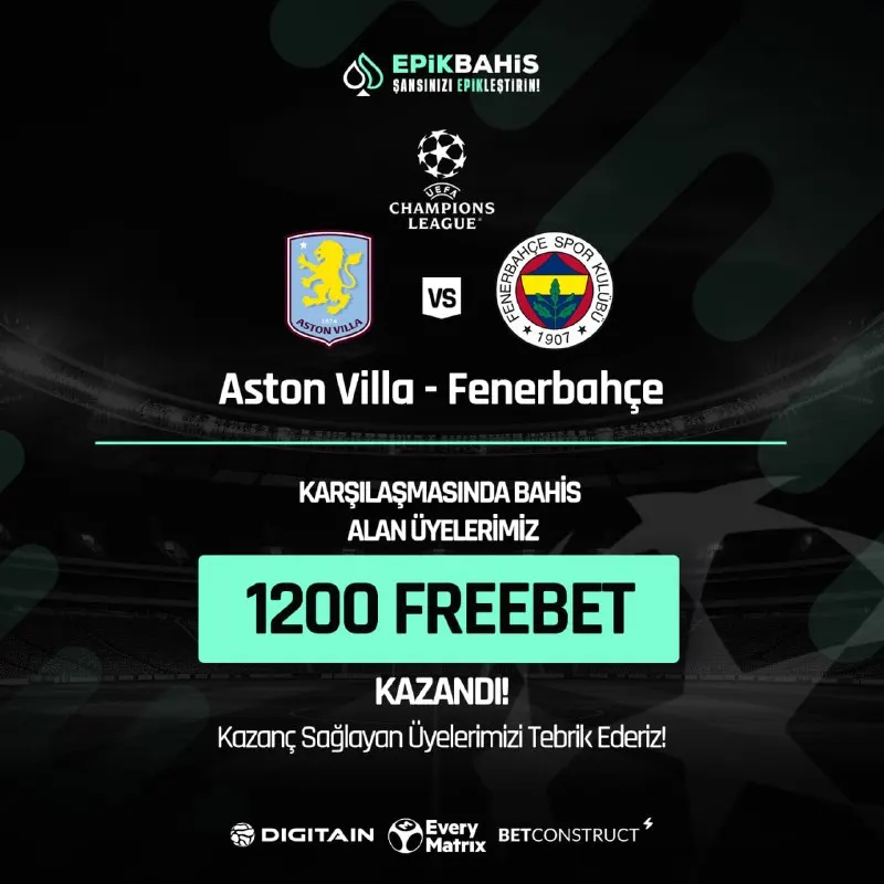 Epikbahis Telegram: 😍😍😍😍😍😍 İLE GOL VARSA FREE BET VAR! 🎁 🎯 BAHİS HEYECANI EPİKBAHİS'TE HER ZAMAN…