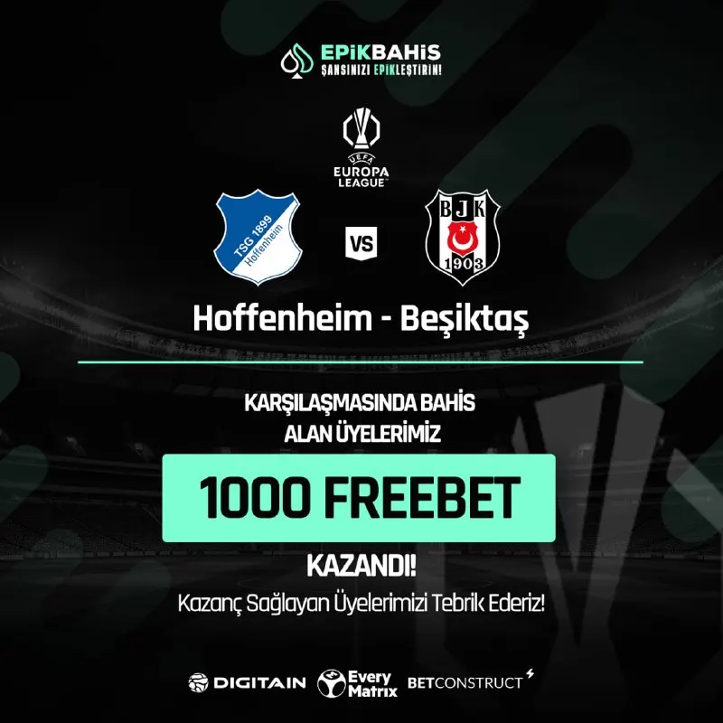 Epikbahis Telegram: 😍😍😍😍😍😍 İLE GOL VARSA FREE BET VAR! 🎁 🎯 BAHİS HEYECANI EPİKBAHİS'TE HER ZAMAN…
