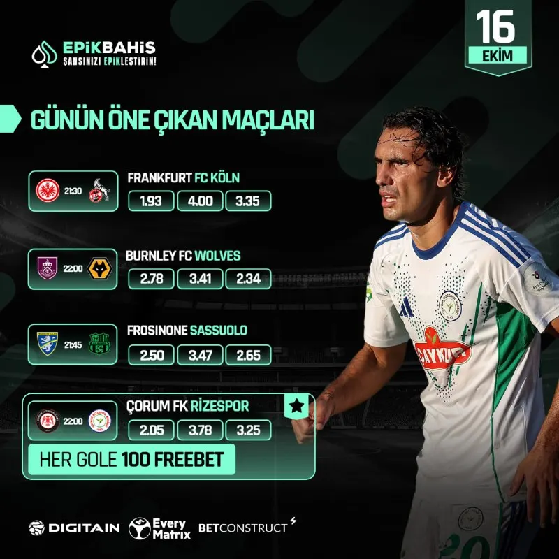 Epikbahis Telegram: ⚽️⚽️⚽️⚽️⚽️⚽️ ⬆️ En yüksek oranlarla sen de bu heyecana katıl! 🎯 Avantajlı…