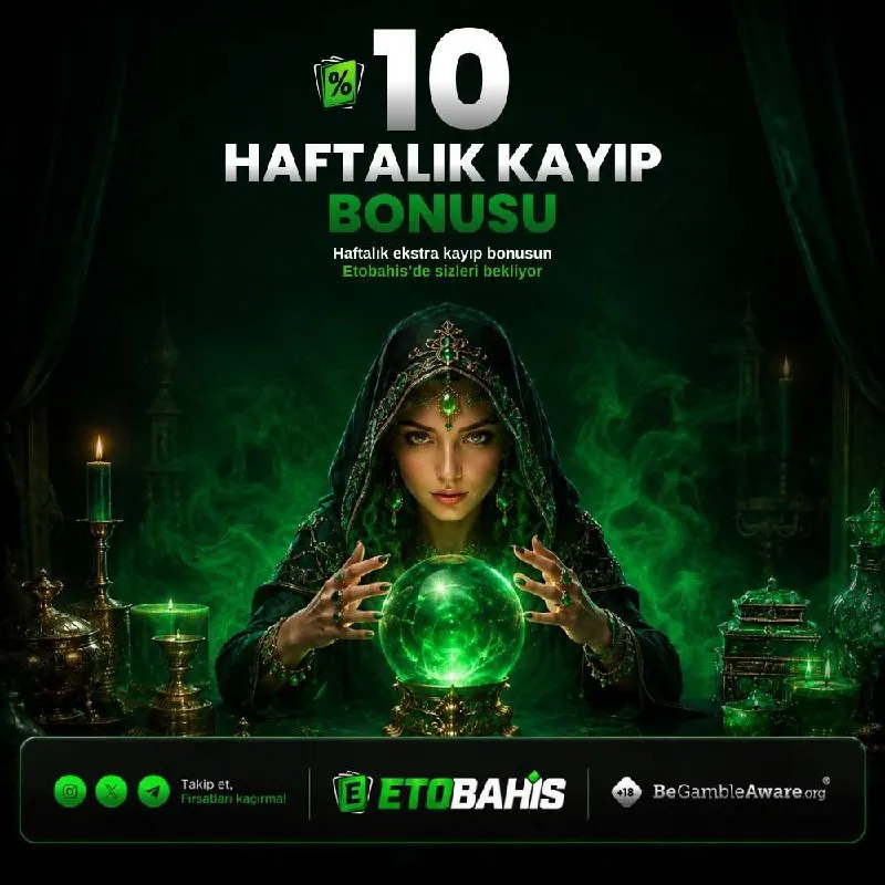 Etobahis Telegram: 💚DİKKAT! ETOLULAR KAYBINIZI ENGELLİYORUZ!💚 💚Haftalık %10 Kayıp Bonusu İle Kayıp…