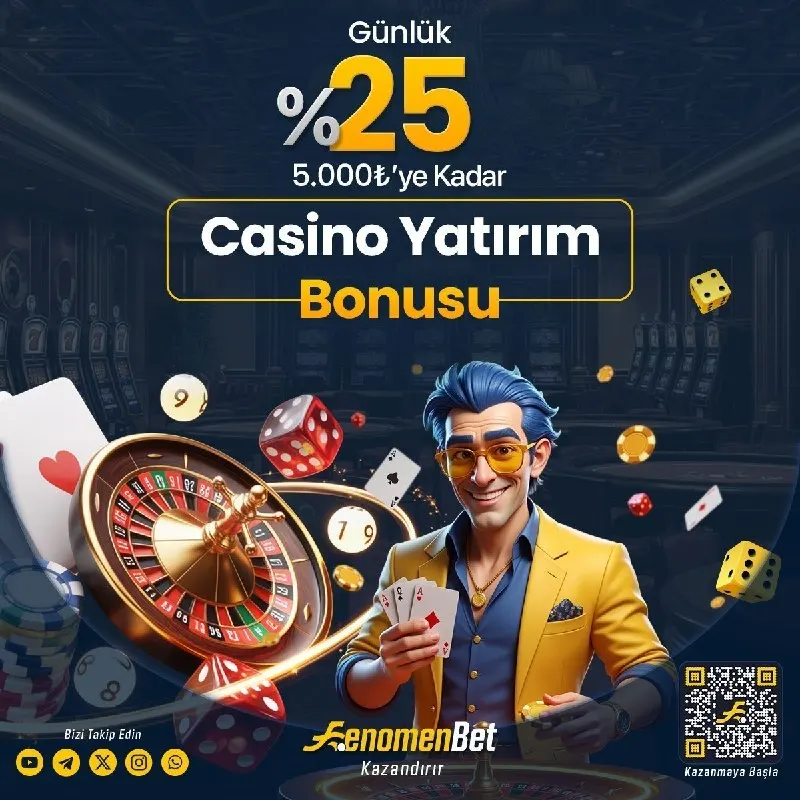 Fenomenbet Telegram: Casino yatırımcıları dikkat! 👀 💰 Kazancınızı artırmanın tam zamanı! 🔥 Günlük…