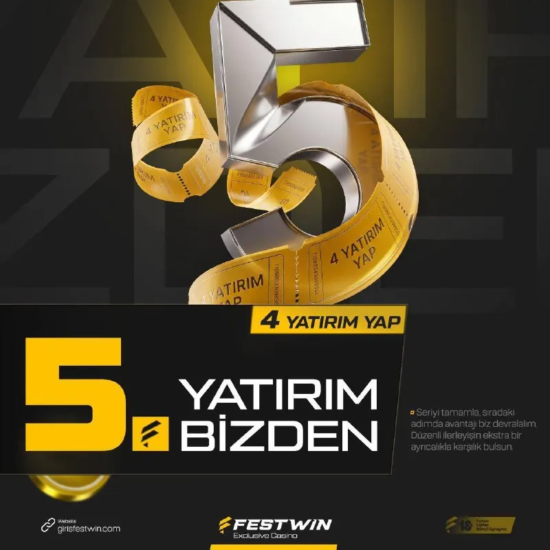 Festwin Telegram: Festwin ’de Sadakat, Ayrıcalığa Dönüşür. 👑 Üst üste kaybedilen 4 yatırım…