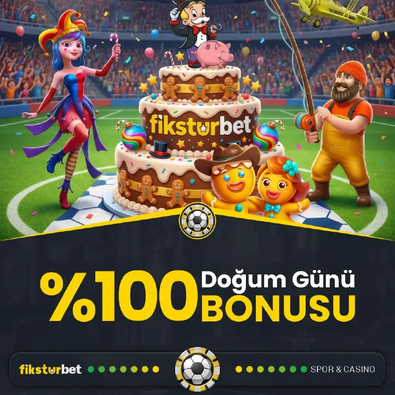 Fikstürbet Telegram: 🅰️🅰️🅰️🅰️ 🅰️🅰️🅰️🅰️ Bonusun Hazır ❎🤩🤩🤩 Doğum Günü Bonusu ile Kazanç Kapıları Seni…