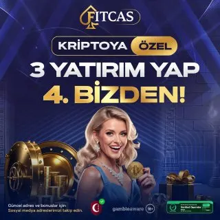 Fitcas Telegram: ⭐ 3 KRİPTO YATIRIMINA 4. FITCAS’TAN! ⭐ 💵 Kripto yatırımlarına özel ekstra…