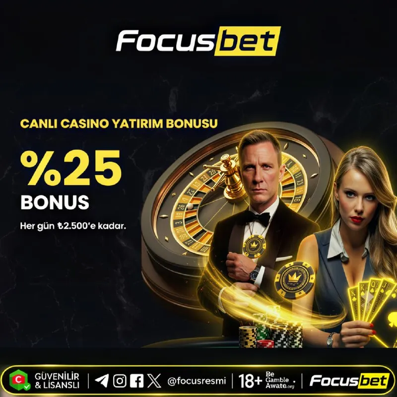 Focusbet Telegram: 👍☺️❤️🙄😯 🎰 Canlı Casino’da 🔤 2️⃣5️⃣ Yatırım Bonusu! 🪙Yatırımını yap, ekstra…