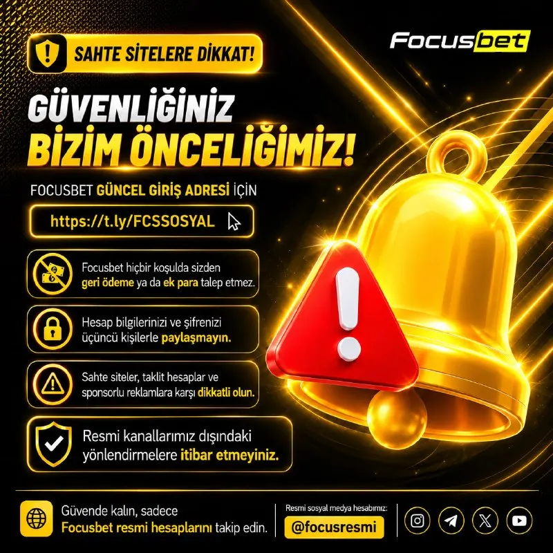 Focusbet Telegram: 🚨 🟥🟥🟥🟥😜👍😢🥵🥵 🚨 🧡 Değerli FOCUSBET Üyelerimiz; 🔐 Güvenliğiniz bizim önceliğimiz…