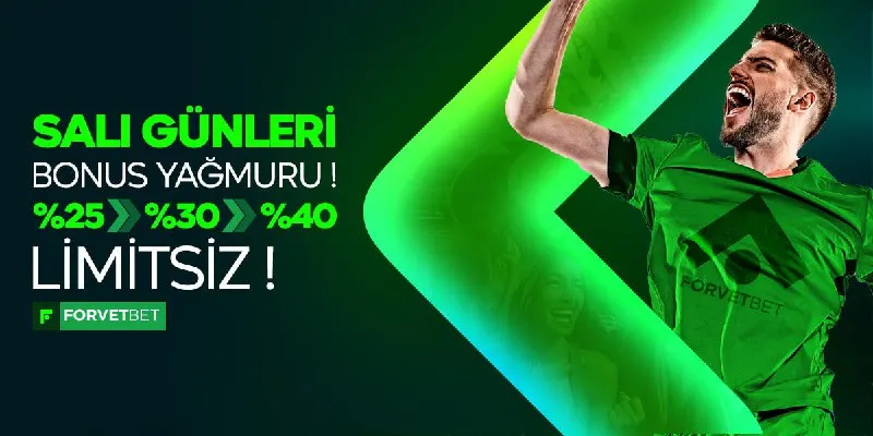 Forvetbet Telegram: 🔥 Forvetbet’te Salı Günleri %25 - %40 Bonus! ✅ 500 TL ve üzeri yatırmalara…
