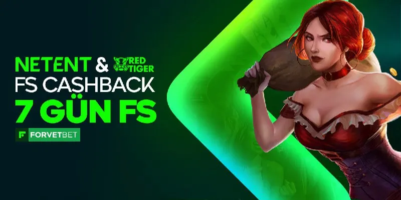 Forvetbet Telegram: 🔥 Red Tiger & NetEnt 2. Şans Günlük FS Cashback 🔥 🎰 21-27 Şubat tarihleri…