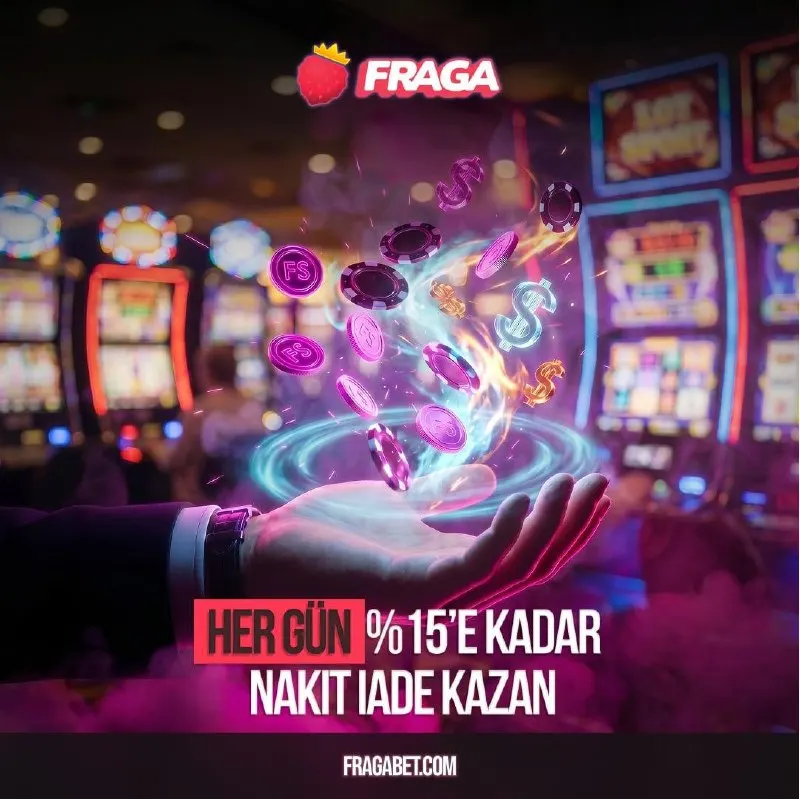 Fragabet Telegram: 🪙 Her gün %15’e kadar cashback kazan 🪙 🍓 FRAGA ile her gün bahis yap 💥 Şansın…