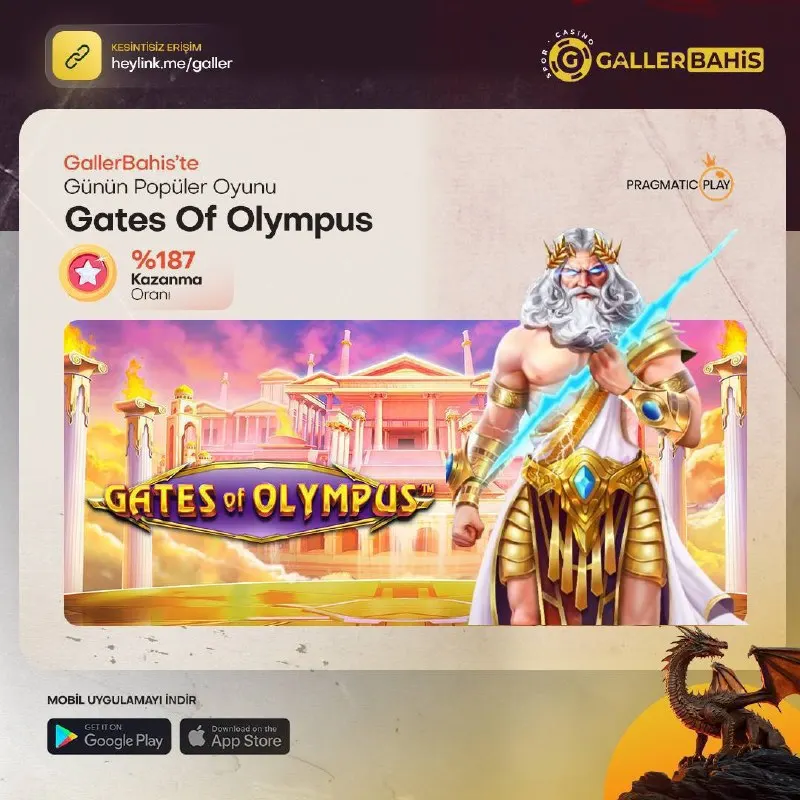Galler Bahis Telegram: 🎰 GallerBahis’te günün popüler oyunu ⚡️ Gates Of Olympus ⚡️ ➡️ GallerBahis…