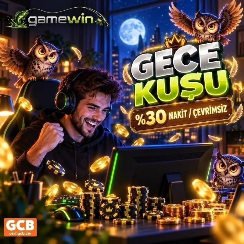 Gamewin Telegram: ✅ Sabaha kadar %30'a varan değil! ✅ NET %30 ÇEVRİMSİZ Nakit İade! ✅ 00:00'dan…