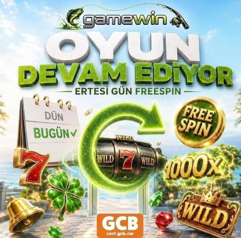 Gamewin Telegram: ✅ Günaydın✋🏻 ⭐️ Ertesi gün free spinlerinizi almayı unutmayalım. 🔔 Şanslı ve…