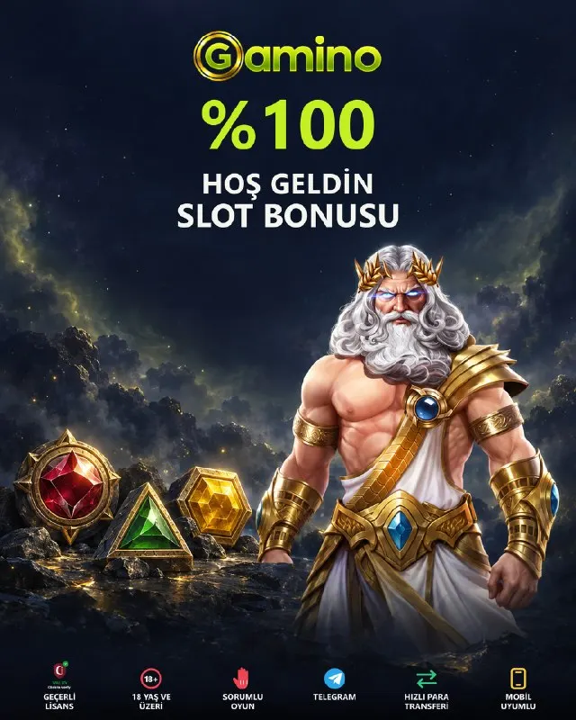 Gamino Telegram: 🎰 %100 HOŞ GELDİN SLOT BONUSU 💳 İlk yatırımınıza %100 bonus. 💰 Minimum yatırım…