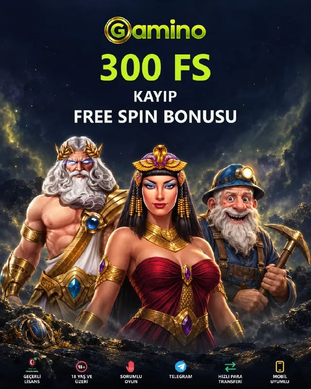 Gamino Telegram: 🎁 KAYIPLARINIZA ÖZEL ERTESİ GÜN FREE SPIN! 🎰 Kayıp tutarınıza göre 75, 150 veya…
